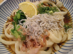 とある日のうどん