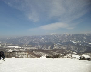 オグナ武尊(ほたか)山頂の景色